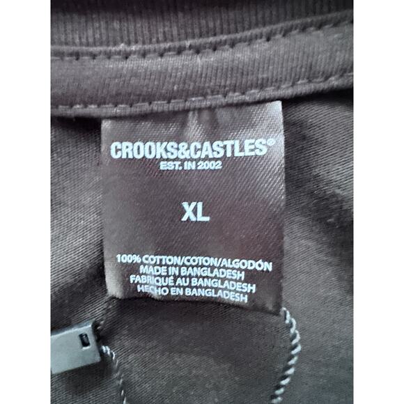 Crooks & Castles Graphic Tee - XL Men's -‎ Streetwear Staple - NWT - Picture 4 of 5